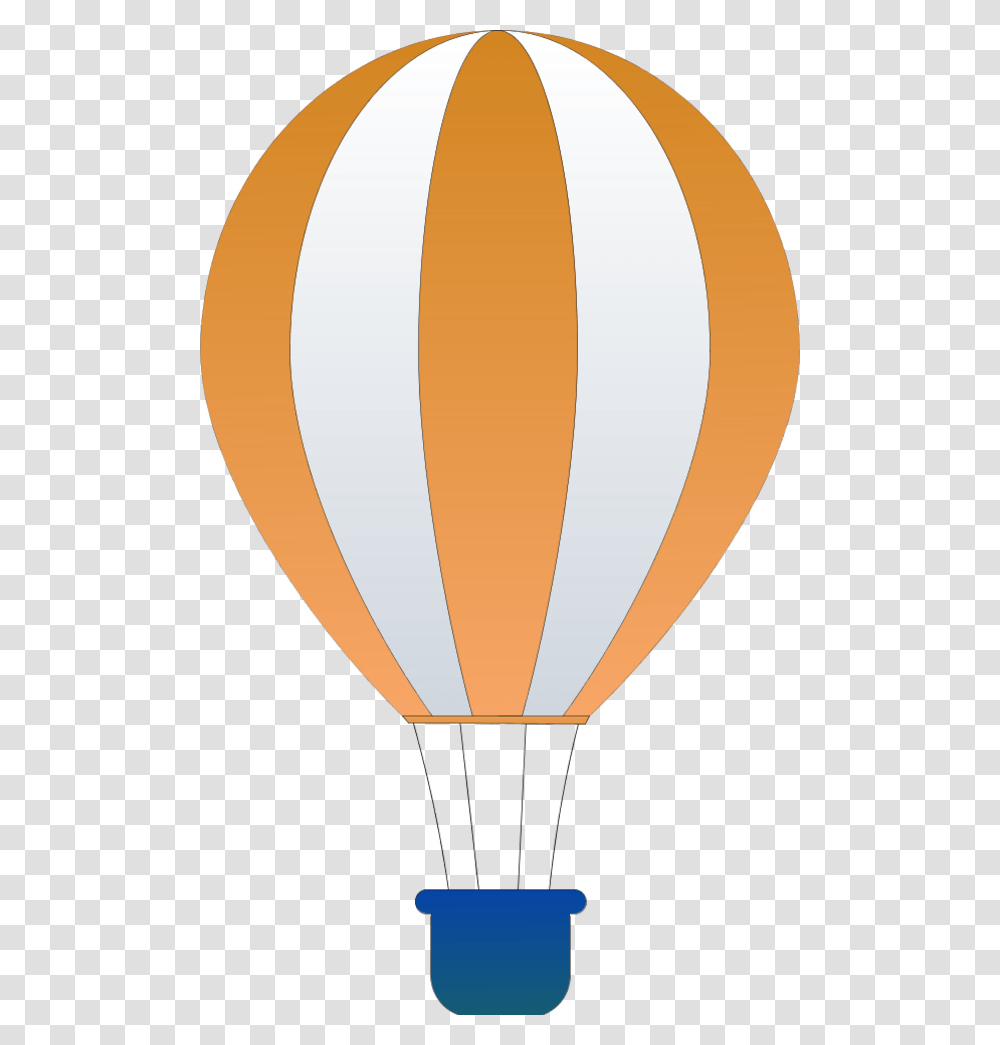 Orange Clipart Hot Air Balloon, Aircraft, Vehicle, Transportation, Tape Transparent Png
