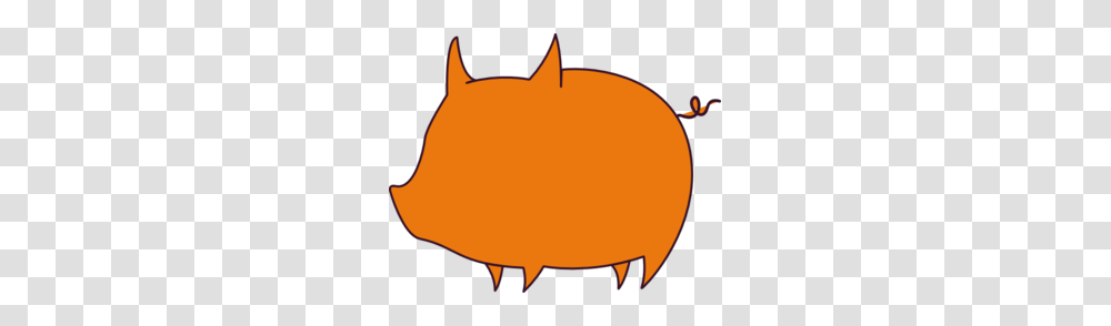 Orange Clipart Pig, Pumpkin, Vegetable, Plant, Food Transparent Png