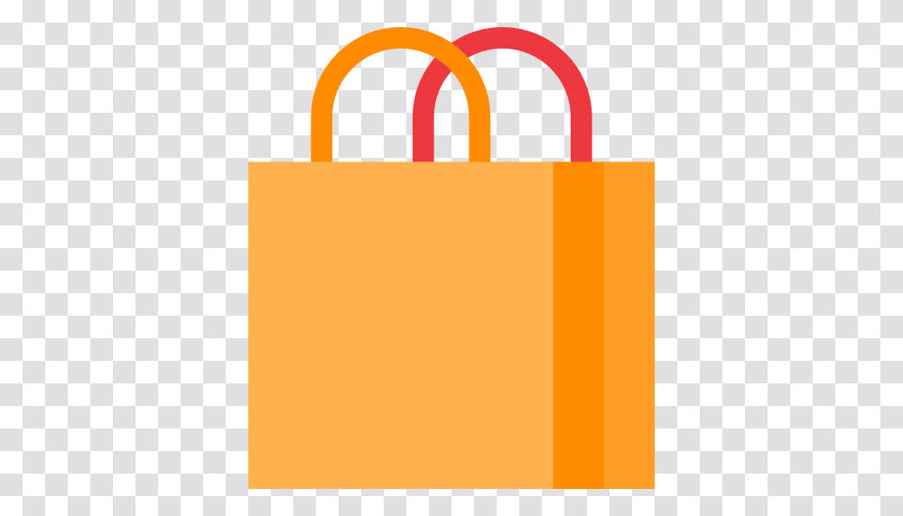 Orange Clipart Shopping Bag, Tote Bag Transparent Png