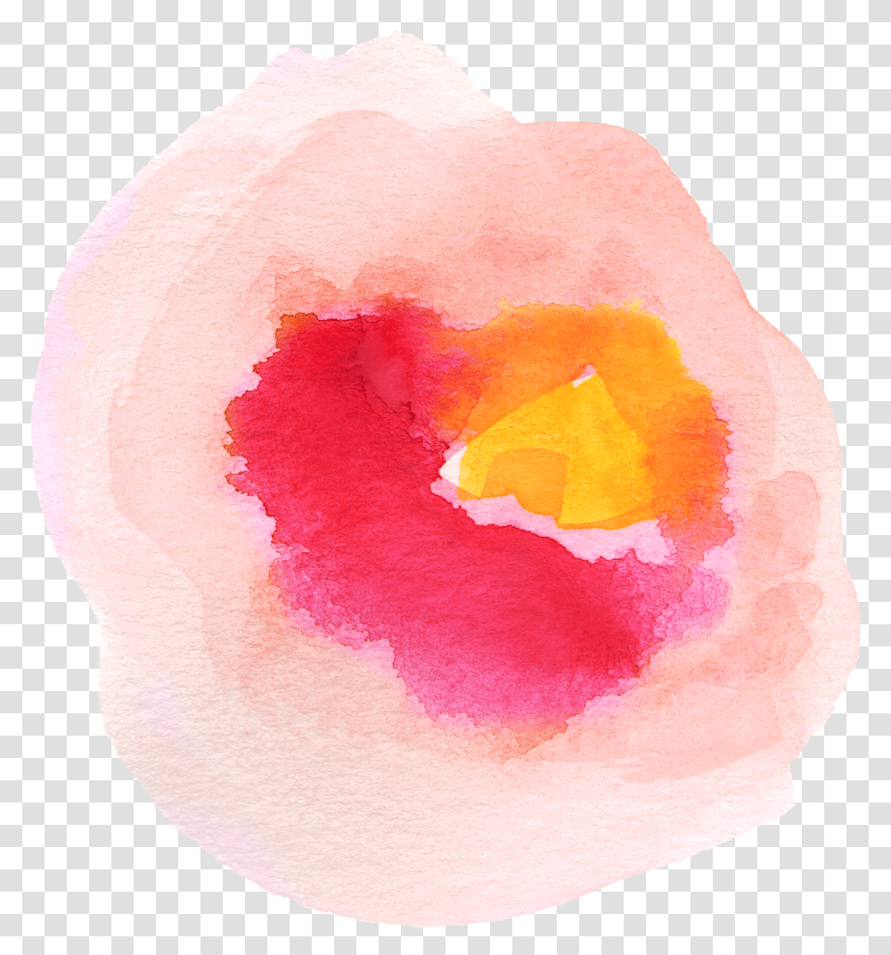 Orange Clipart Watercolor Watercolor Clip Art, Petal, Flower, Plant, Blossom Transparent Png