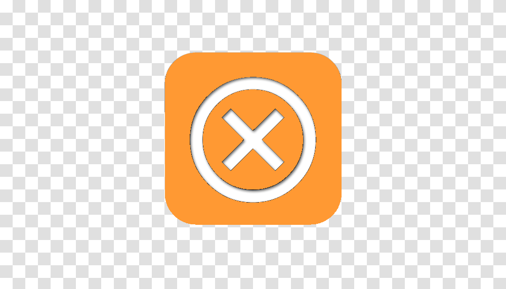 Orange Close Button, Logo, Label Transparent Png