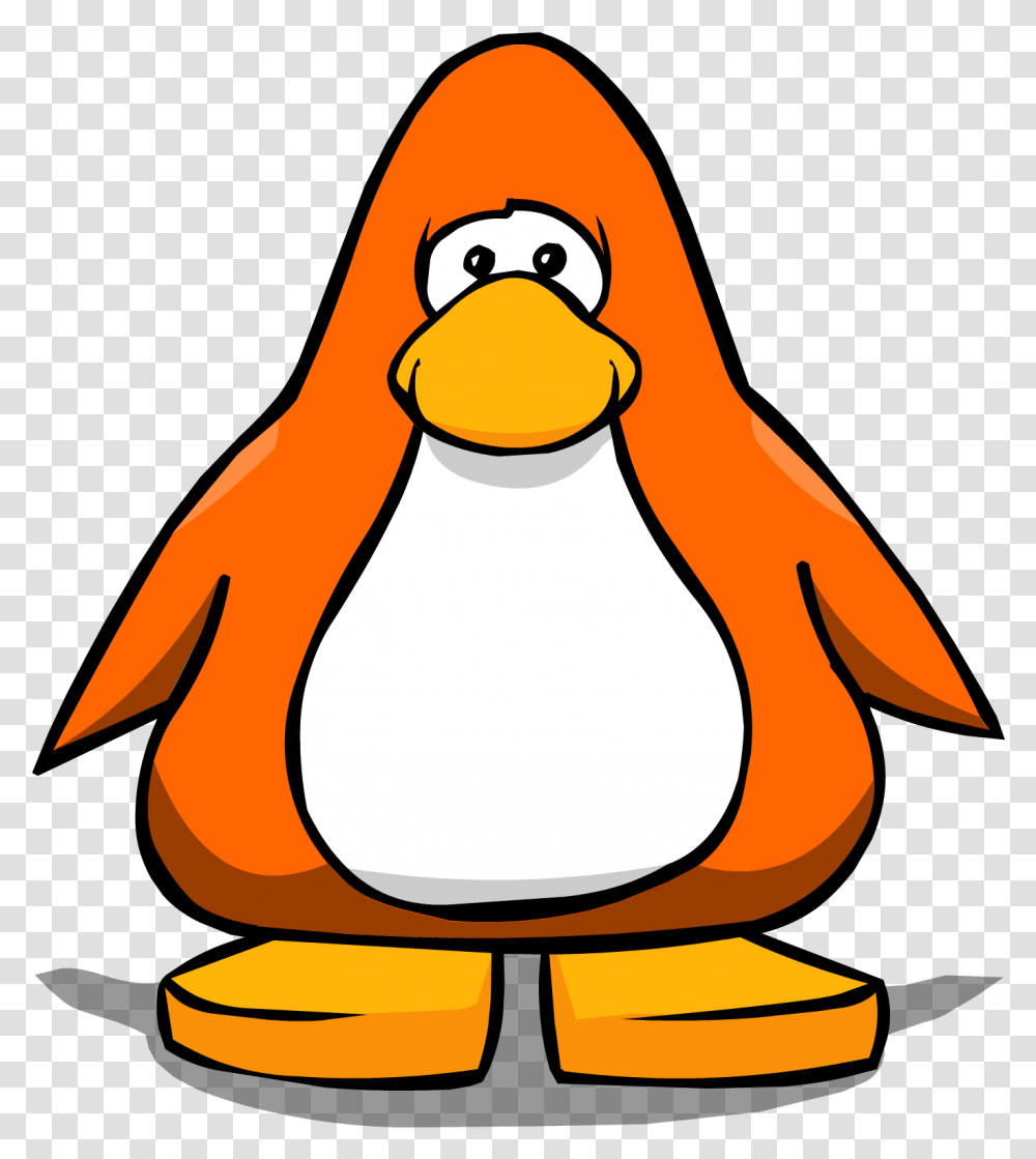 Orange Club Penguin Rewritten Wiki Club Penguin White Penguin, Bird, Animal, King Penguin Transparent Png