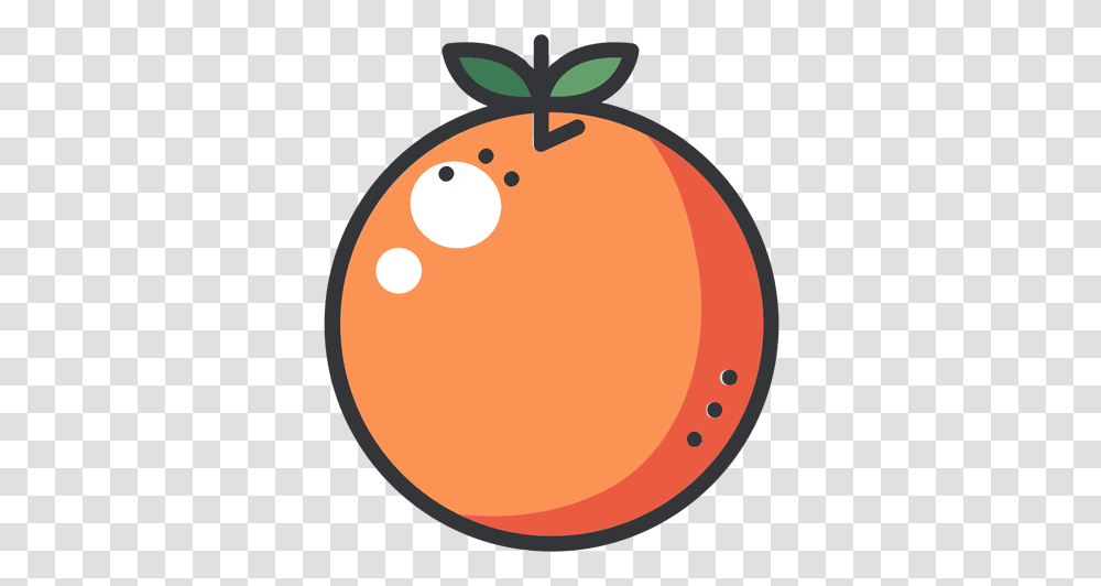 Orange Color Icon & Svg Vector File Orange Icon, Plant, Food, Fruit, Produce Transparent Png