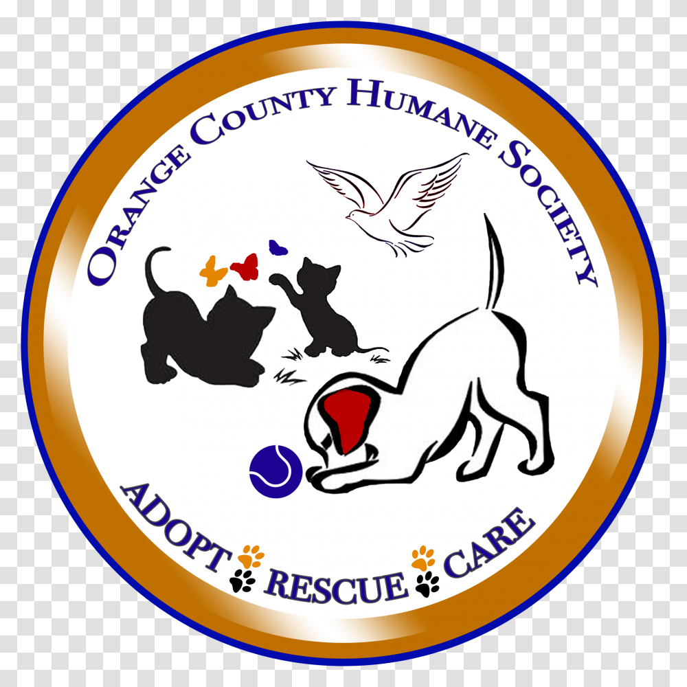 Orange County Humane Society Of Va, Logo, Trademark, Label Transparent Png