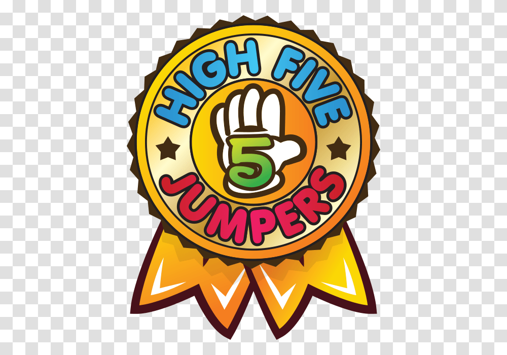 Orange County S High Five Jumpers, Logo, Trademark, Badge Transparent Png
