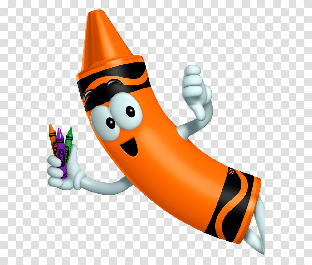 Orange Crayola Crayons Clipart, Apparel, Party Hat, Cone Transparent Png