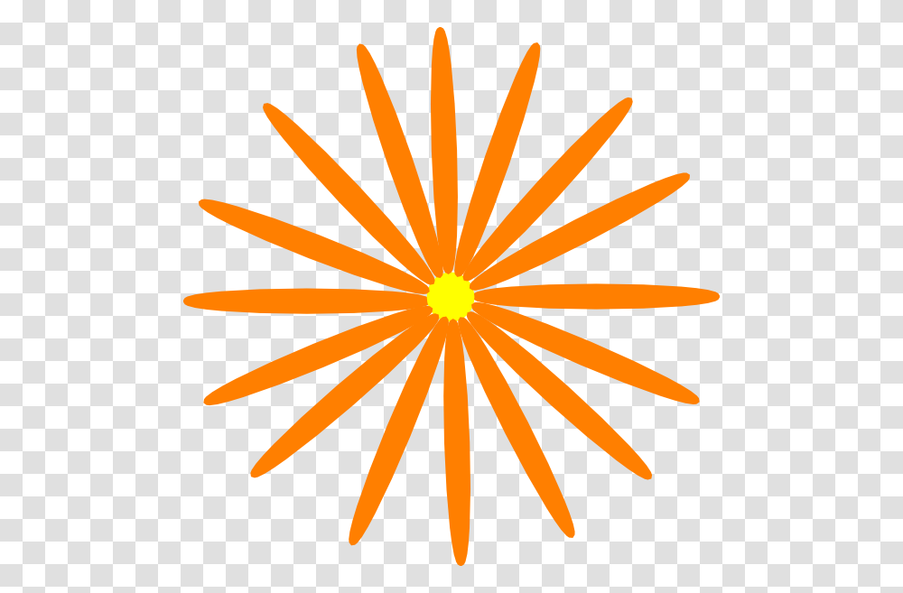 Orange Daisy Svg Clip Arts Estrella De 25 Puntas, Sky, Outdoors, Nature, Icing Transparent Png