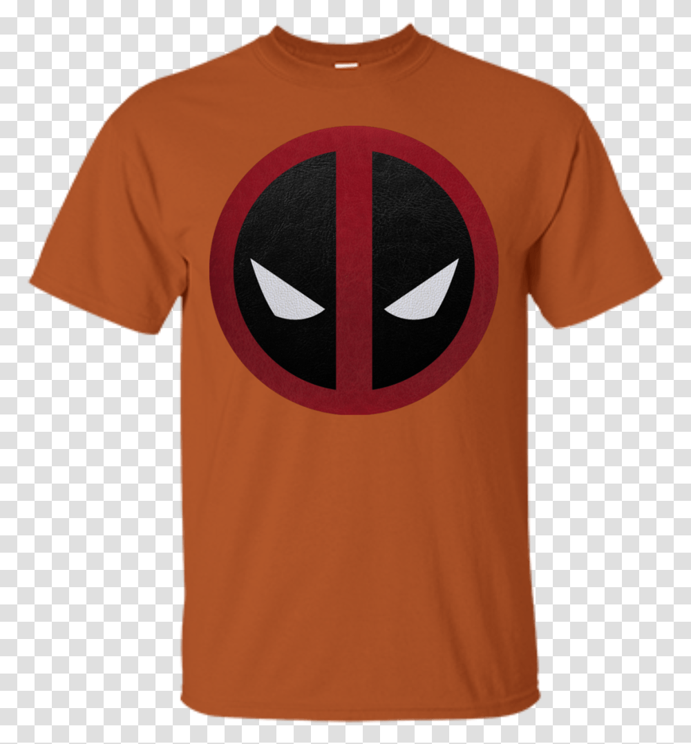 Orange Deadpool Logo, Clothing, Apparel, T-Shirt Transparent Png