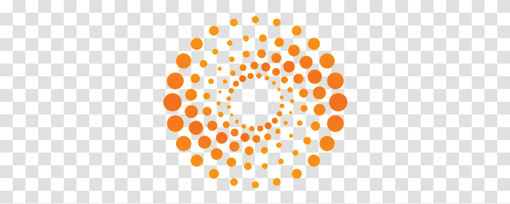 Orange Dots In A Circle Logo Thomson Reuters Logo, Pattern, Fractal, Ornament, Rug Transparent Png