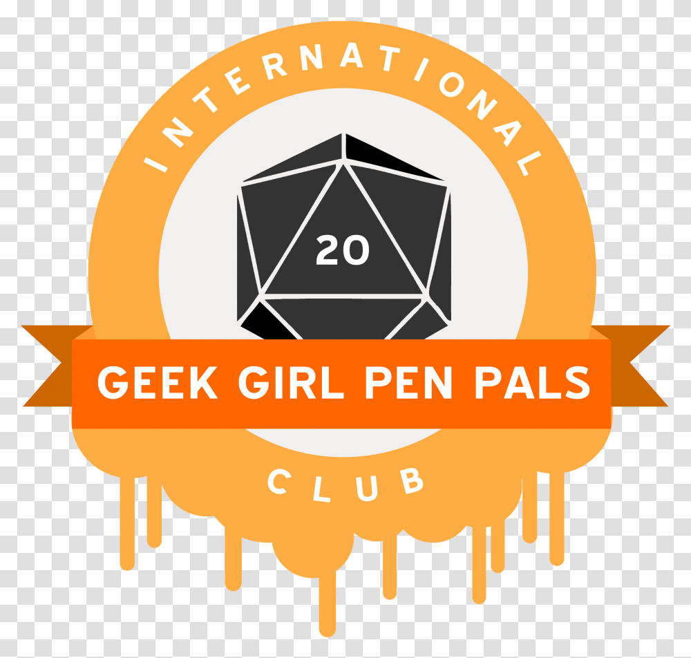 Orange Driplogo011 Geek Girl Pen Pals Graphic Design, Label, Text, Symbol, Outdoors Transparent Png