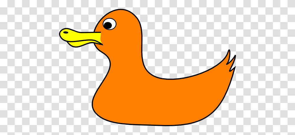 Orange Duck Clip Art, Animal, Bird, Banana, Fruit Transparent Png