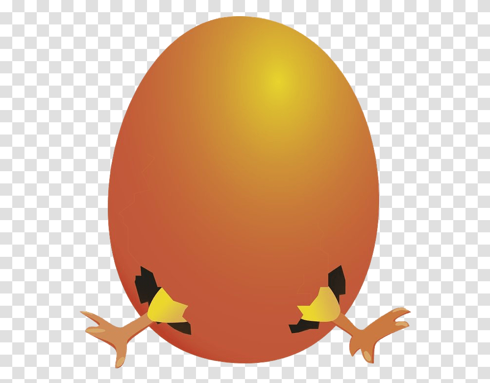 Orange Easter Egg, Balloon, Food Transparent Png