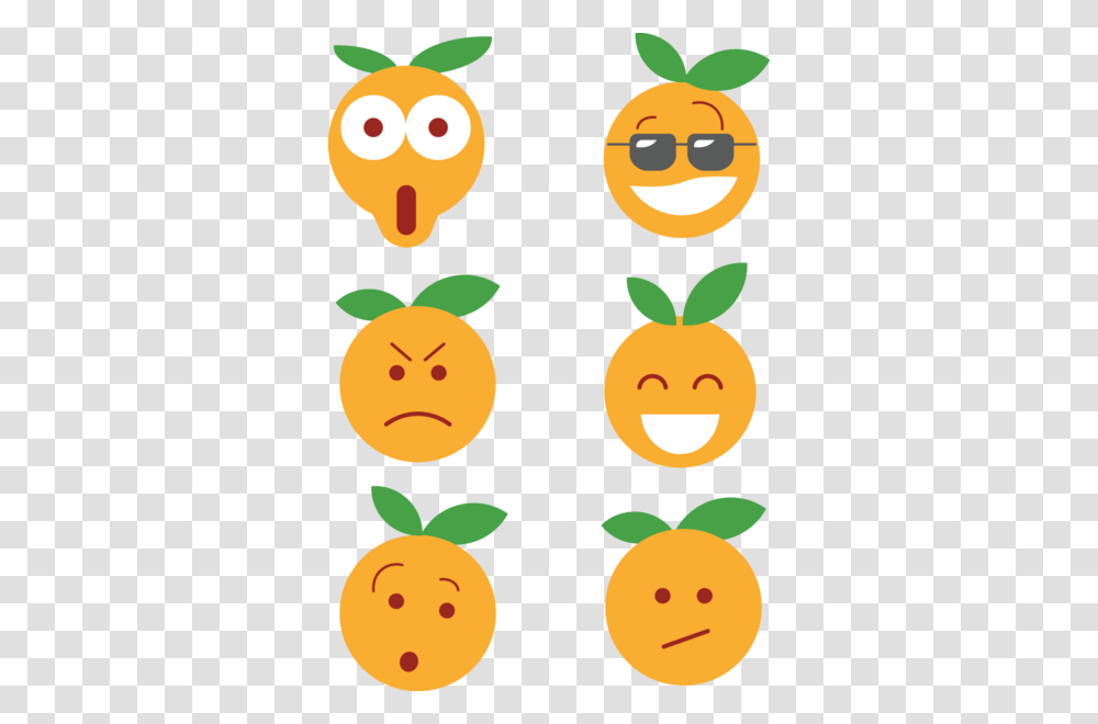 Orange Face Cartoon Icons Clip Art, Plant, Angry Birds, Food, Fruit Transparent Png