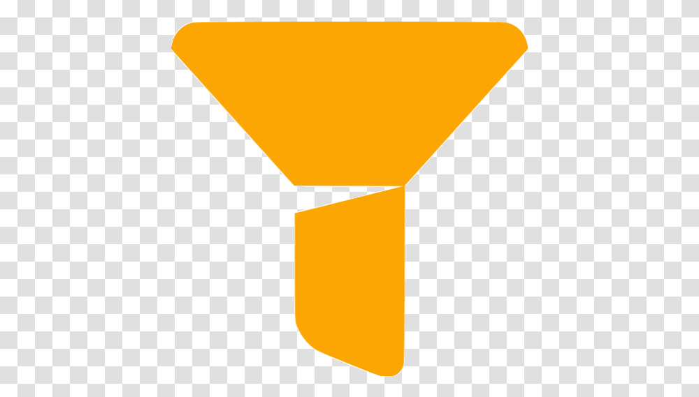 Orange Filled Filter Icon Free Orange Filter Icons Filter Icon Orange, Tie, Accessories, Accessory, Necktie Transparent Png