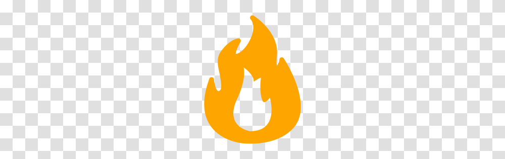 Orange Fire Icon, Plant, Fruit, Food, Logo Transparent Png