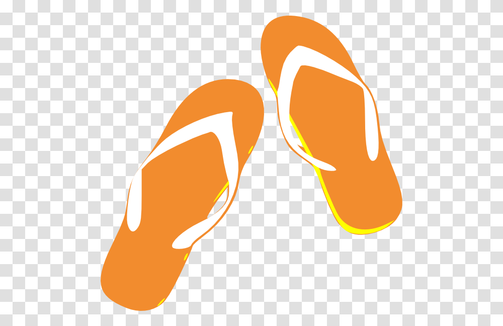 Orange Flip Flops Clip Art Vector Clip Art Flip Flop Cartoonss, Clothing, Apparel, Footwear, Flip-Flop Transparent Png