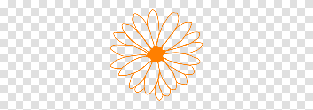 Orange Flower Clip Art, Plant, Pollen, Hibiscus, Blossom Transparent Png