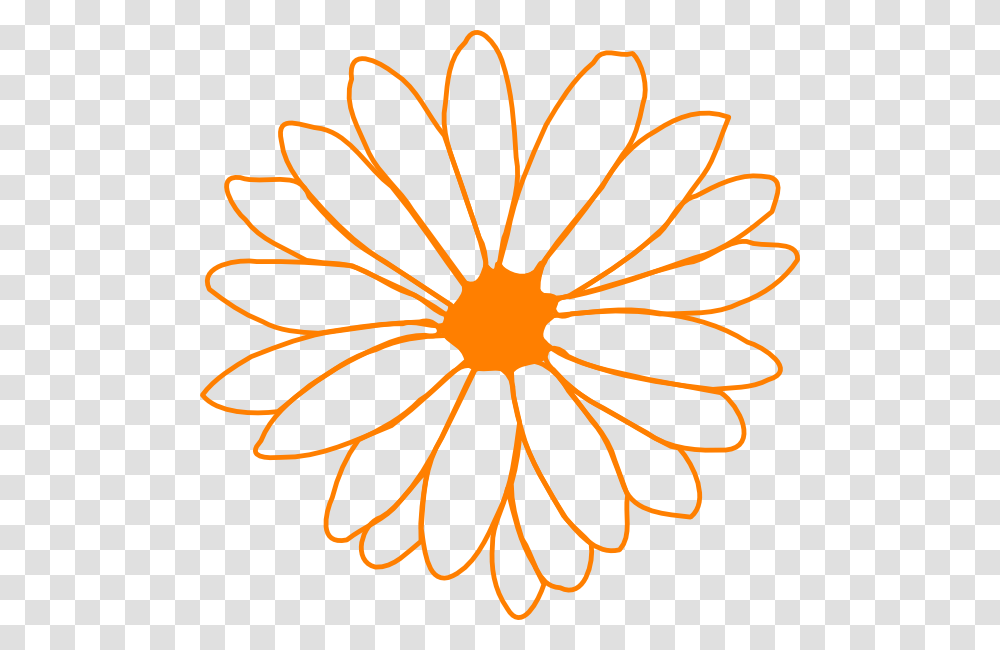 Orange Flower Clip Arts Download, Daisy, Plant, Floral Design Transparent Png