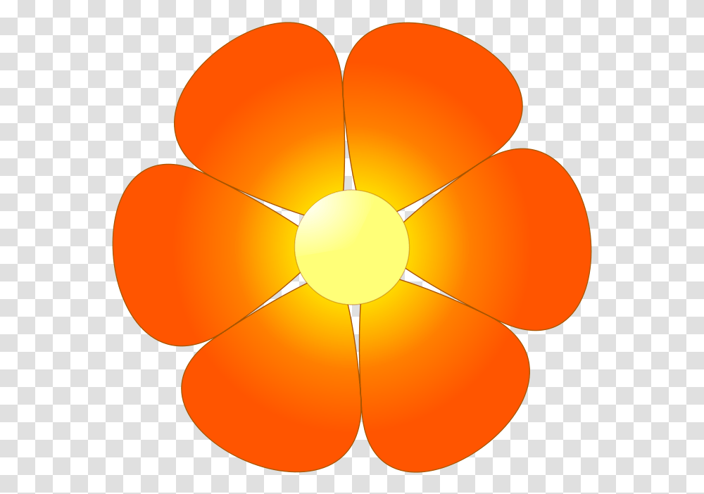 Orange Flowers Cliparts Free Download Clip Art Clipartix Flower Clipart, Plant, Blossom, Lamp, Petal Transparent Png