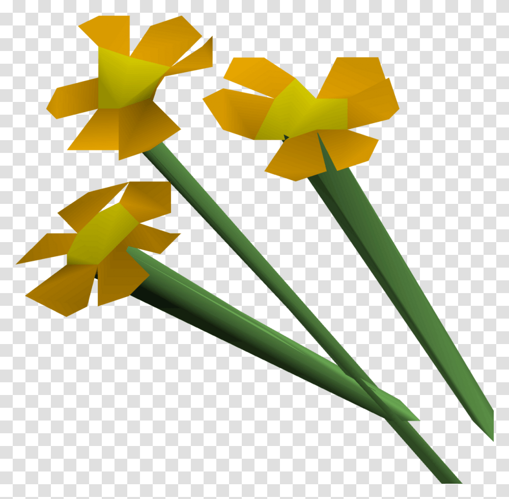 Orange Flowers Osrs Wiki Orange Flower Runescape, Plant, Art, Blossom, Daffodil Transparent Png