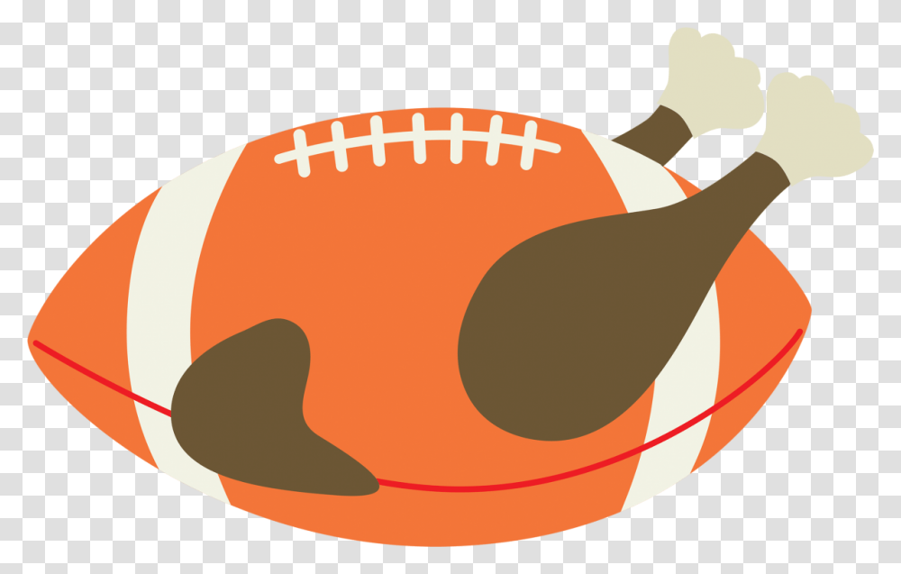 Orange Football Thanksgiving Football, Jaw, Sport, Food Transparent Png