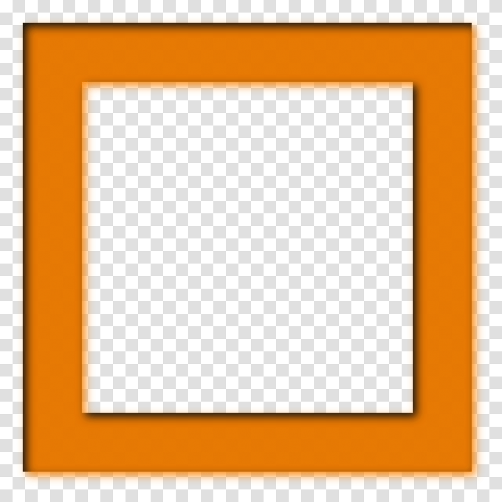 Orange Fram Picture Frame, Label, Blackboard, Monitor Transparent Png