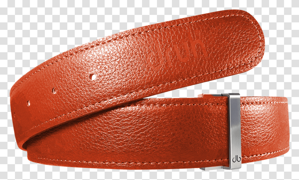 Orange Full Grain Texture Leather Belt Belt, Accessories, Accessory, Buckle, Strap Transparent Png