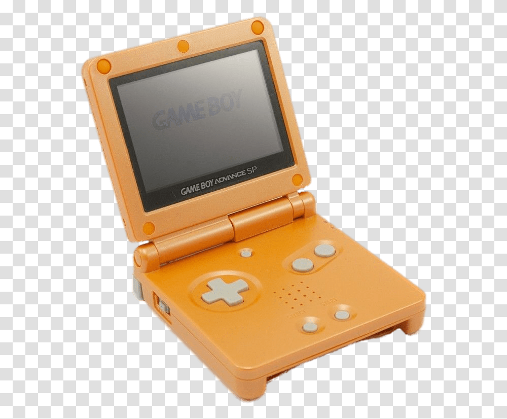 Orange Game Boy Advance Sp, Mobile Phone, Electronics, Cell Phone, Laptop Transparent Png