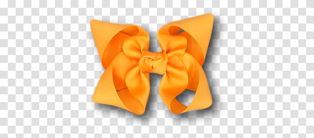 Orange Gold Bow, Tie, Accessories, Accessory, Bow Tie Transparent Png