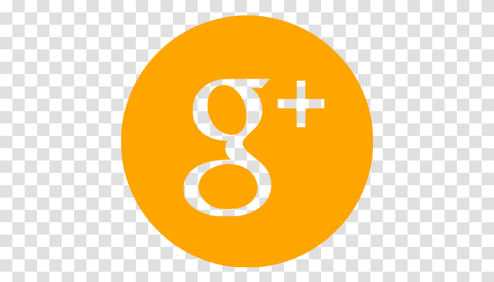 Orange Google Plus 4 Icon Google Orange Icon, Number, Symbol Transparent Png