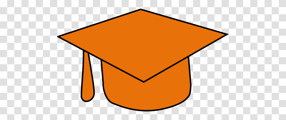 Orange Grad Cap Clip Art, Graduation, Envelope Transparent Png