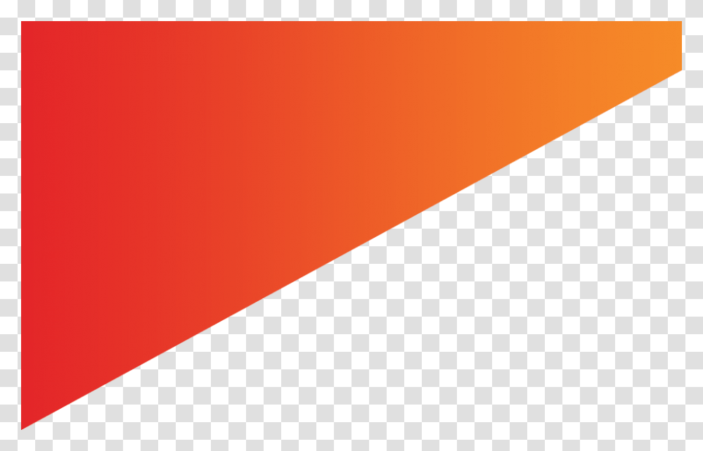 Orange Gradient Triangle Red Design, Logo, Face, Tree Transparent Png