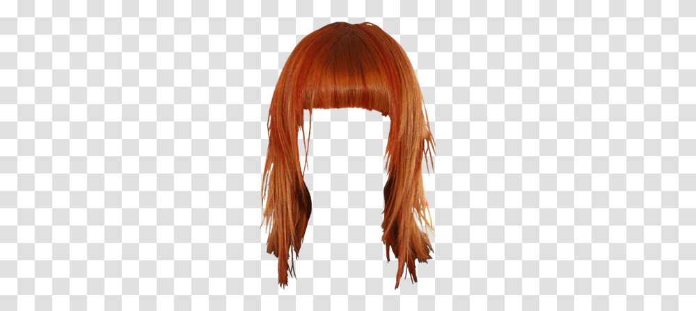 Orange Hair, Wig, Person, Human, Dye Transparent Png