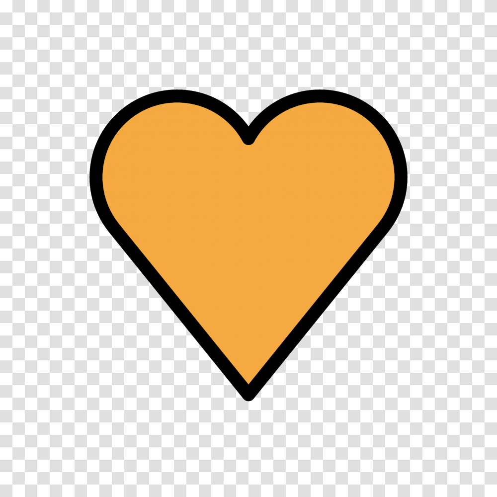 Orange Heart Emoji Laranja, Cushion, Rug, Label, Text Transparent Png