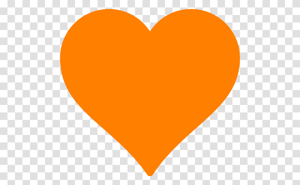 Orange Heart Svg Clip Arts Orange Heart Emoji Discord, Balloon, Pillow, Cushion, Label Transparent Png