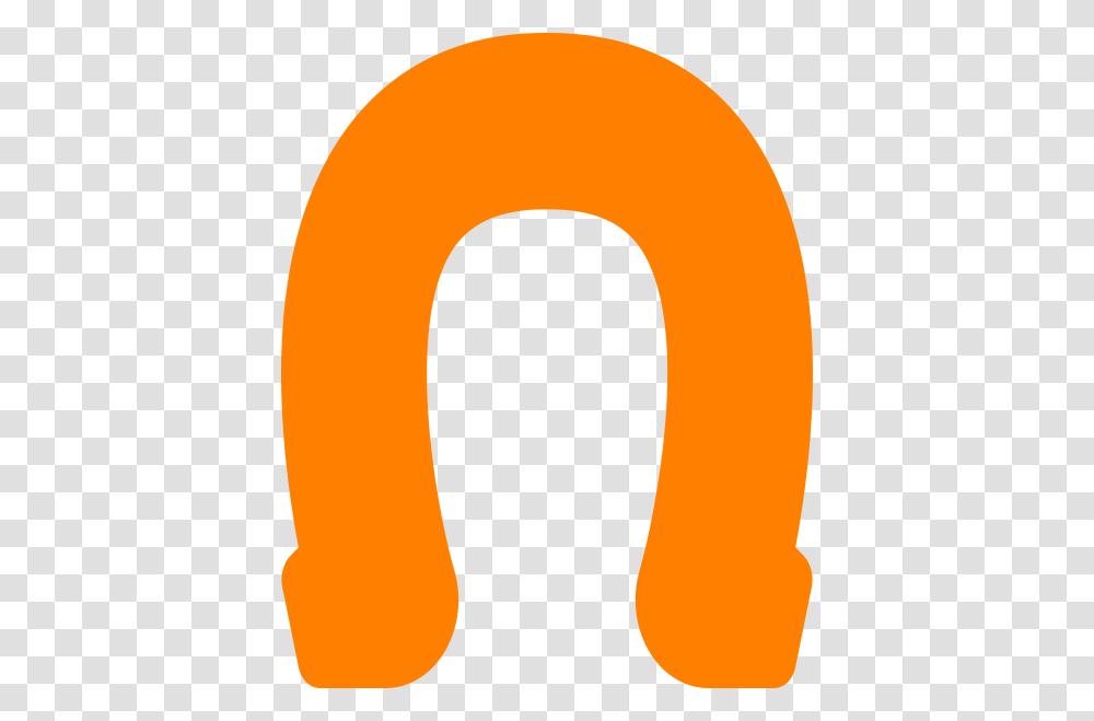Orange Horseshoe Clip Art, Number, Alphabet Transparent Png