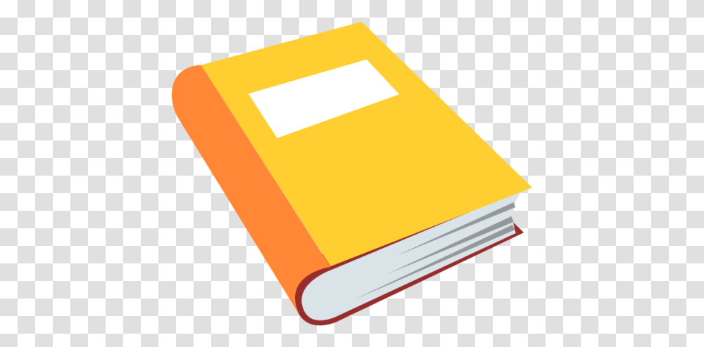 Orange Icon Emojione Book, Text, Label, Document, Paper Transparent Png