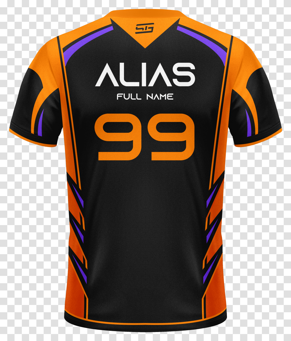 Orange Jersey Gaming Transparent Png