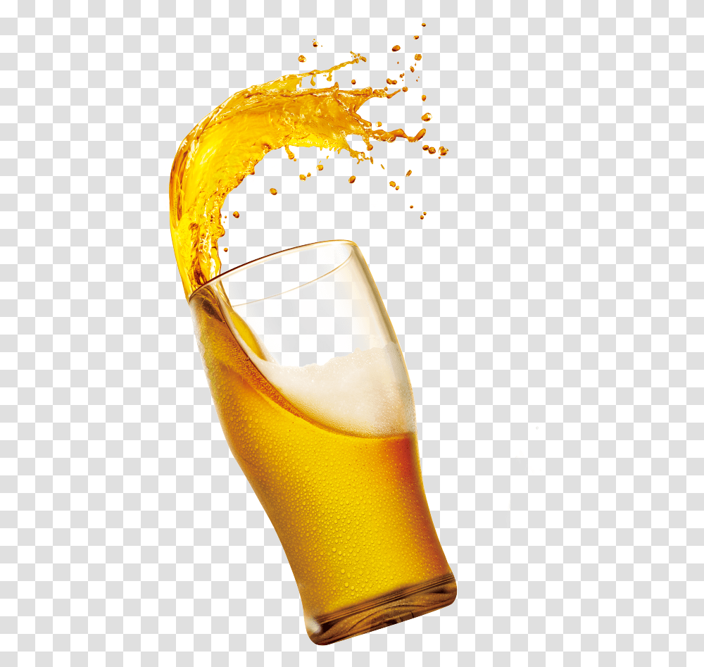 Orange Juice Beer Apple Juice Orange Drink, Glass, Alcohol, Beverage, Beer Glass Transparent Png