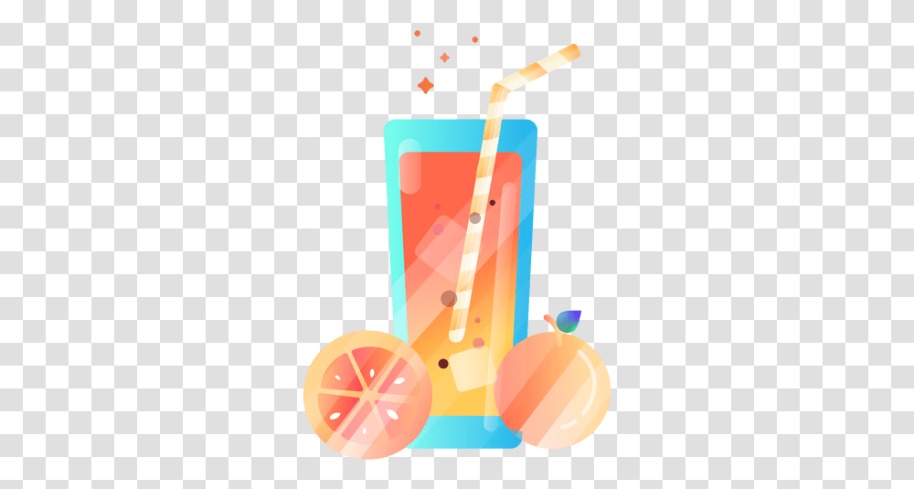 Orange Juice Illustration & Svg Vector File Illustration, Beverage, Drink, Plant, Food Transparent Png