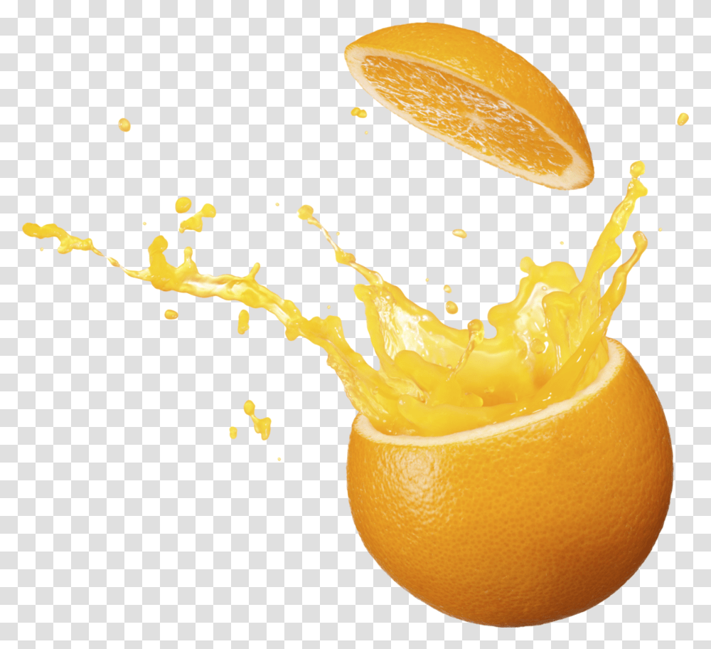 Orange Juice Splash 1 Image Orange Splash Background, Beverage, Drink, Fungus, Plant Transparent Png