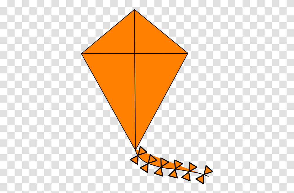 Orange Kite Clip Art, Toy Transparent Png