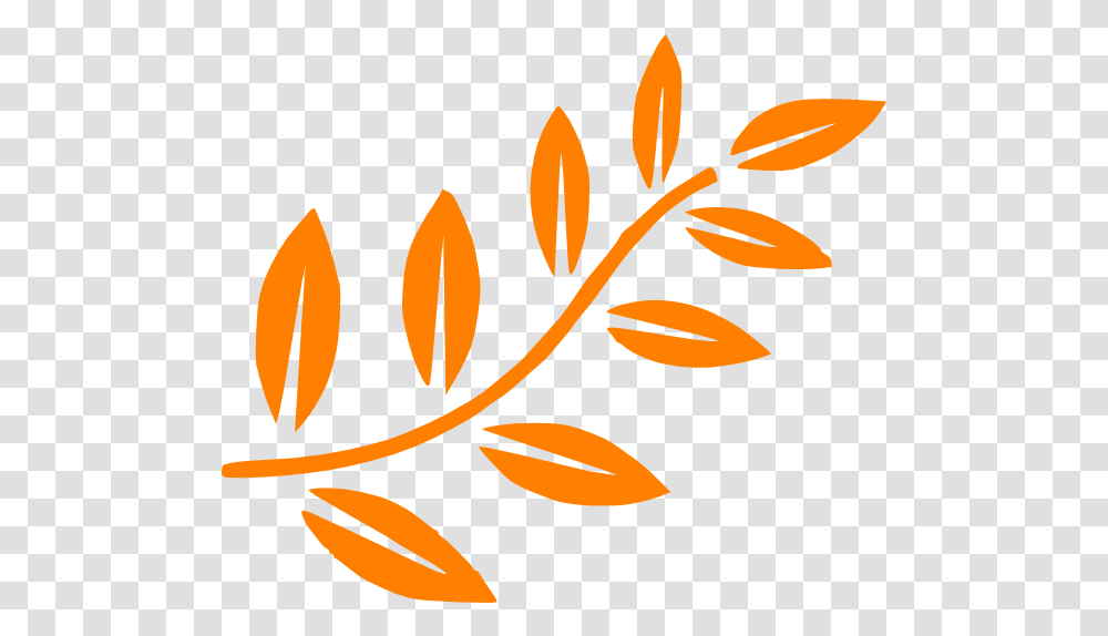 Orange Leaf Branch Clip Art Vector Clip Art Tree Branch Clip Art, Plant, Floral Design, Pattern, Graphics Transparent Png