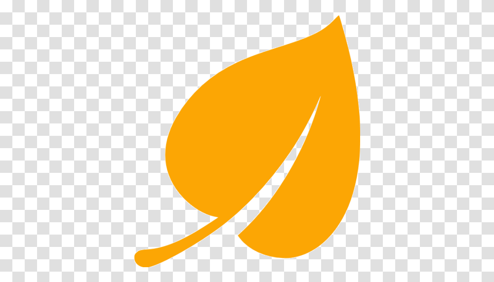 Orange Leaf Icon Free Orange Leaf Icons Orange Leaf Icon, Plant, Produce, Food, Fruit Transparent Png