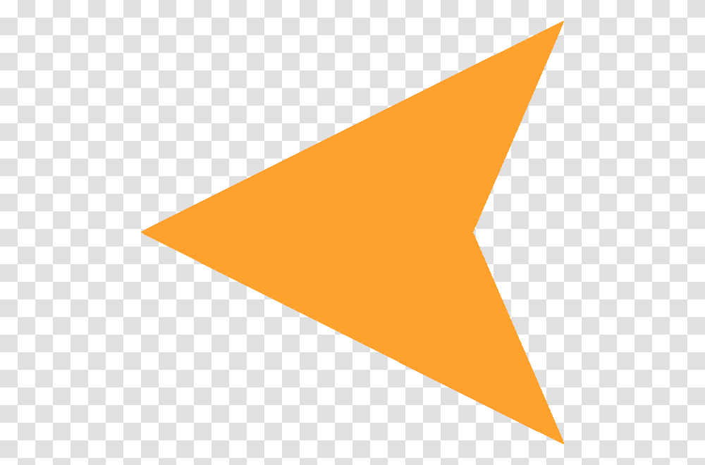 Orange Left Arrow Download Arrow Left Animated Gif, Triangle, Arrowhead Transparent Png