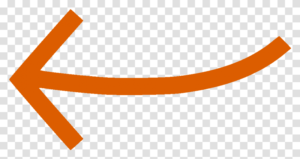 Orange Left Pointing Arrow - Httpsnowmediagrouptv Arrow Left Orange, Axe, Tool, Maroon Transparent Png