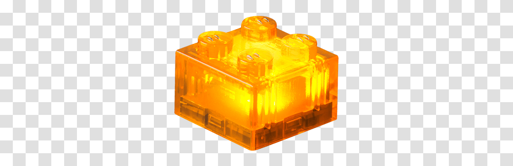 Orange Light Stax Brick Leuchten Lego, Birthday Cake, Dessert, Food, Jelly Transparent Png