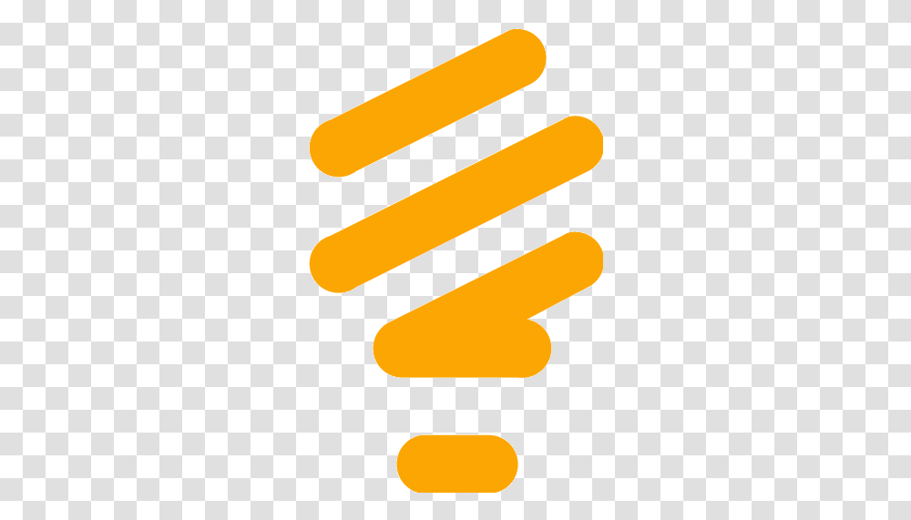Orange Lightbulb Icon Free Orange Light Bulb Icons Idea Bulb Icon Gif, Text, Sweets, Food, Confectionery Transparent Png