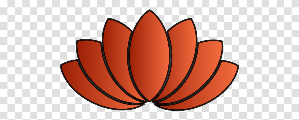 Orange Lotus Flower Clip Art Vector Clip Art Clip Art, Plant, Sphere, Lamp, Tree Transparent Png