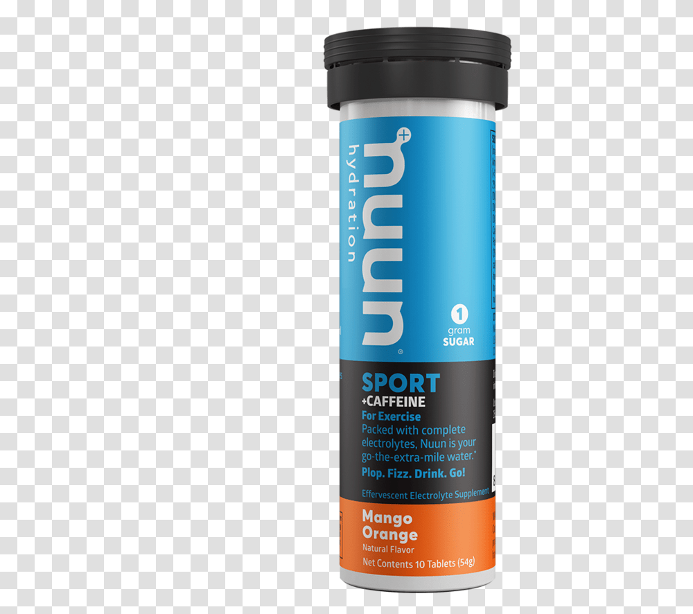 Orange Mango Immunity Hydration Tablets Nuun Sport, Bottle, Label, Shaker Transparent Png